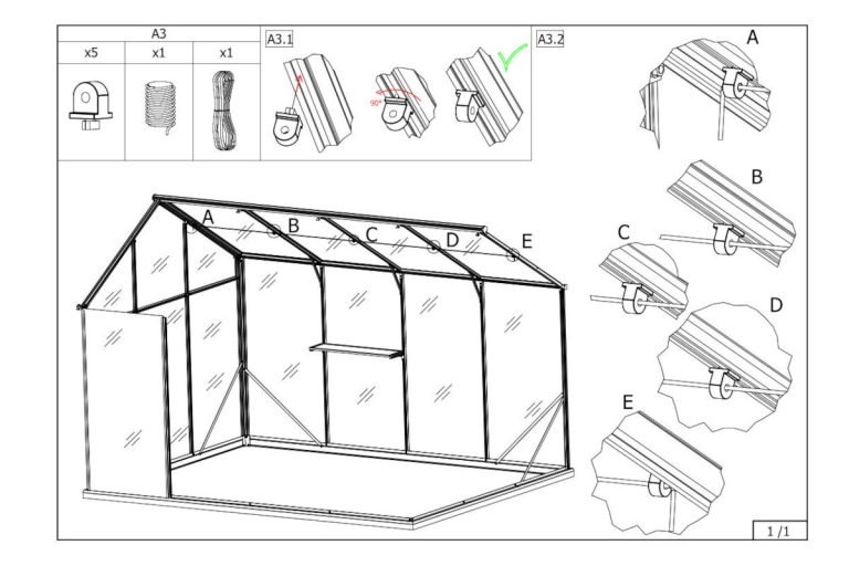 Augalų parišimo komplektas - instrukcija
