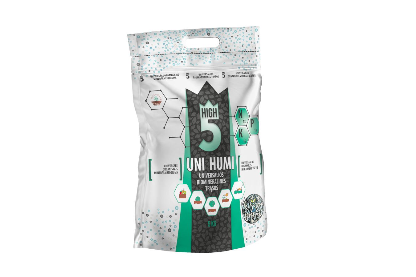 HIGH 5 UNI HUMI universalios biomineralinės trąšos